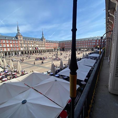 Amazing Apartment With Balconies To Plaza Mayor Madrid Exterior foto